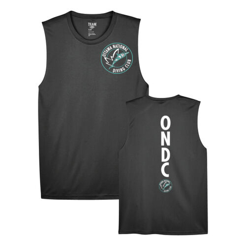 Zone Men's ONDC Emblem & Vertical ONDC Printed Tank Top Thumbnail
