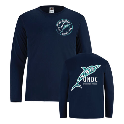 Shore Youth ONDC Emblem & Dolphin Printed Long Sleeve Thumbnail